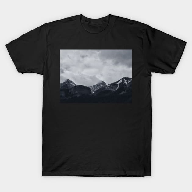 Canadian Mountains T-Shirt by Design A Studios